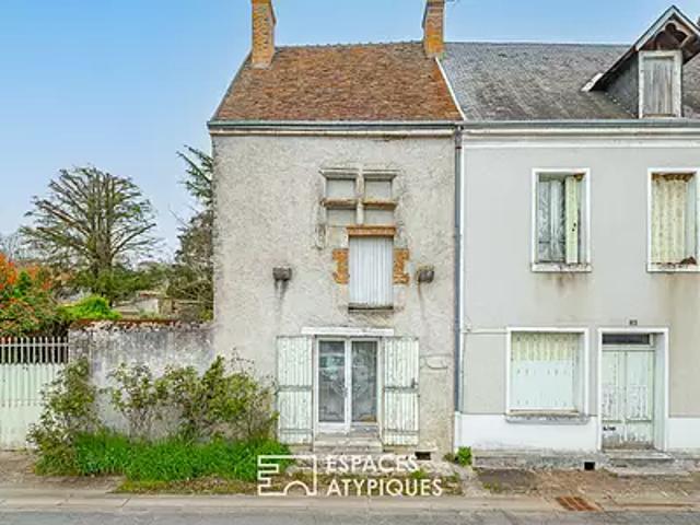 Lestiou 41500 Achat / Vente maison 9 pièces t9 au dernier étage cave