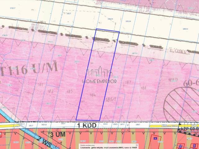 Działka 4879 m² pod usługi i zabudowę mieszkaniową