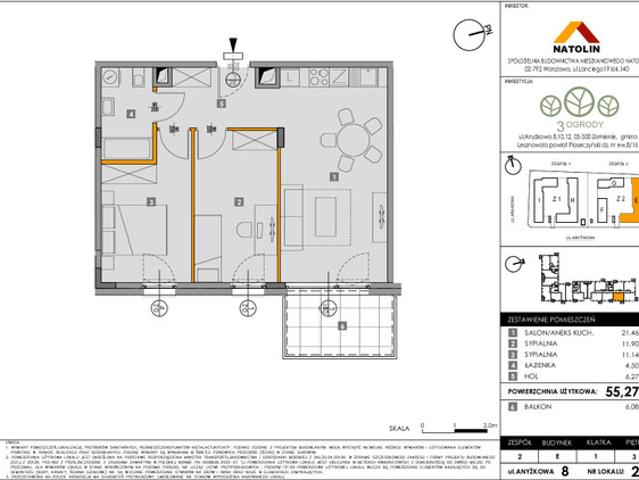 Lesznowola, Zamienie, ul. Anyżkowa 8