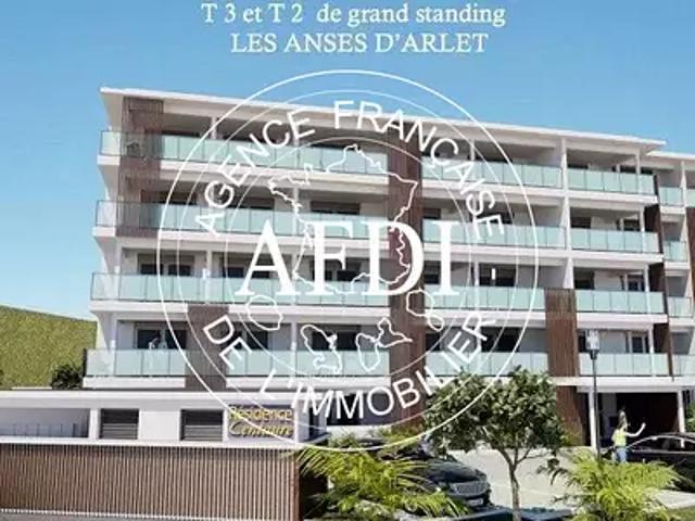 Les Anses d'Arlet 97217 Achat / Vente appartement 2 pièces t2 terrasse