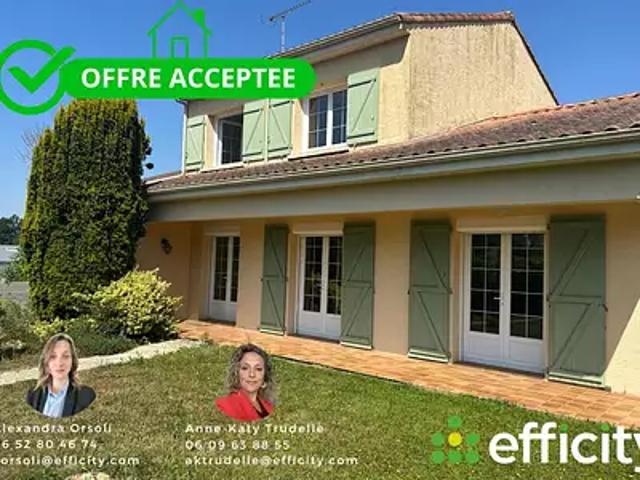 Les Achards 85150 Achat / Vente maison 7 pièces t7 jardin terrasse