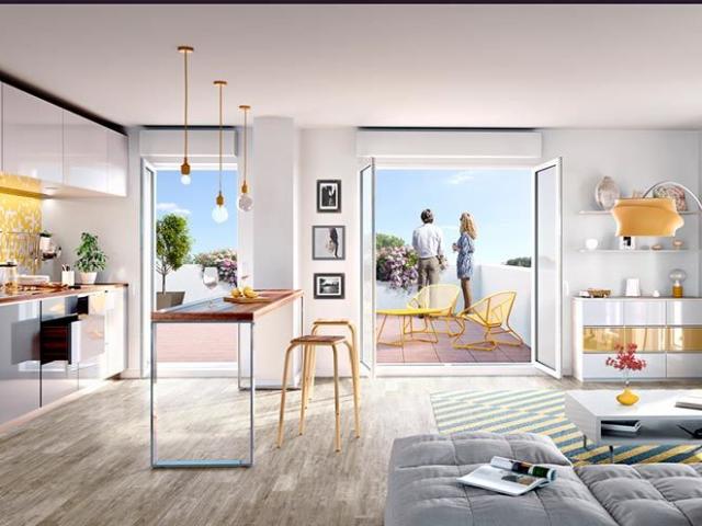 Les Allées d'Aria 2 à 4 pièces, 39 à 88 m²