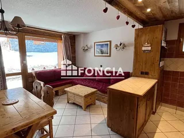 Les Avanchers Valmorel 73260 Achat / Vente appartement 2 pièces t2 terrasse