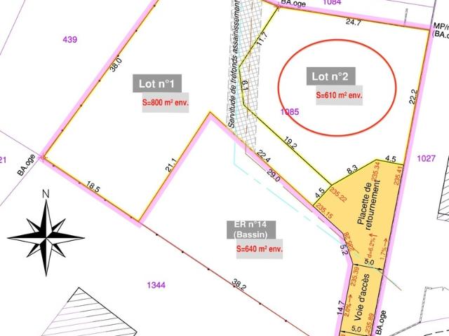 Les Avenières Vente Terrain 38