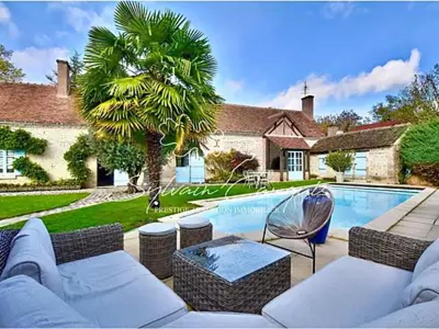 Bray Saint Aignan 45460 Achat / Vente maison 9 pièces t9 piscine jardin