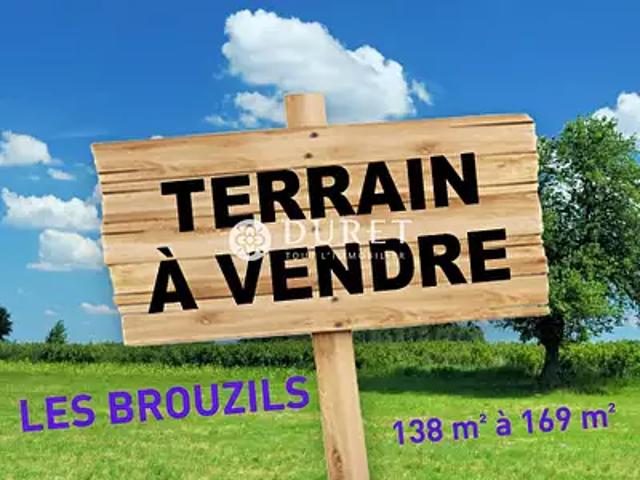 Les Brouzils 85260 Achat / Vente terrain