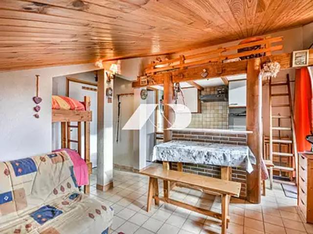 Les Gets 74260 Achat / Vente appartement 1 pièce t1 au dernier étage