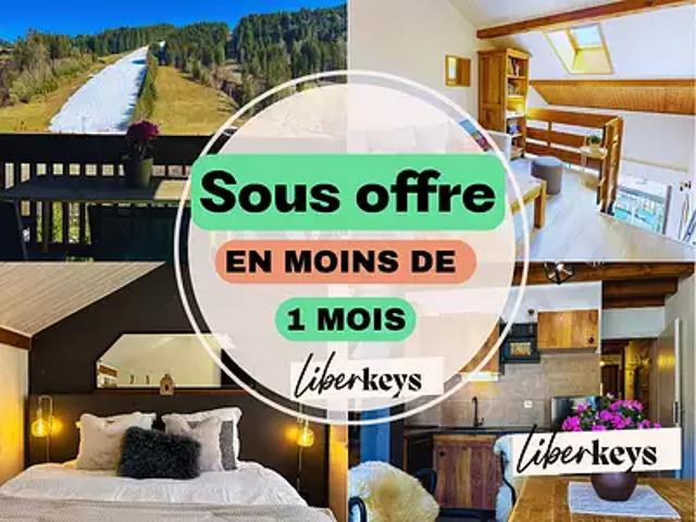 Les Gets 74260 Achat / Vente appartement 3 pièces t3 balcon