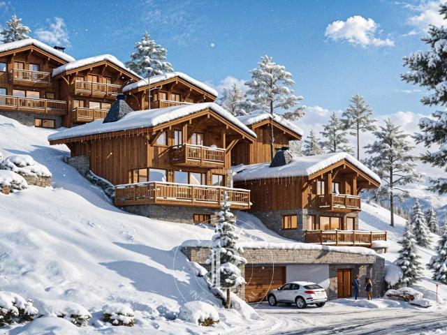 Les Gets Chalets 5 de 124 m² aux Metralllins 124m² Les Gets