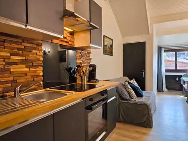 Les Deux Alpes 38860 Achat / Vente appartement 1 pièce t1 au dernier étage