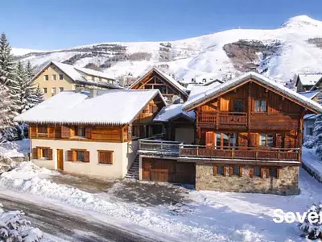 Les Deux Alpes 38860 Achat / Vente maison 13 pièces t13 piscine parking