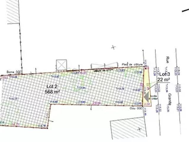 Les Ecrennes 77820 Achat / Vente terrain