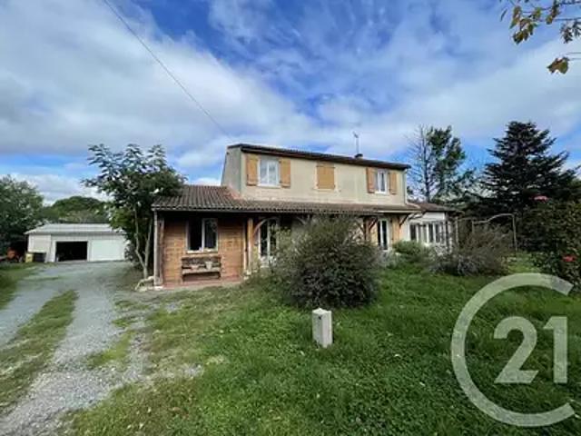 Les Eglisottes et Chalaures 33230 Achat / Vente maison 8 pièces t8