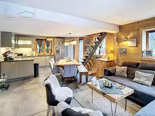 Les Houches 74310 Achat / Vente maison 4 pièces t4 piscine