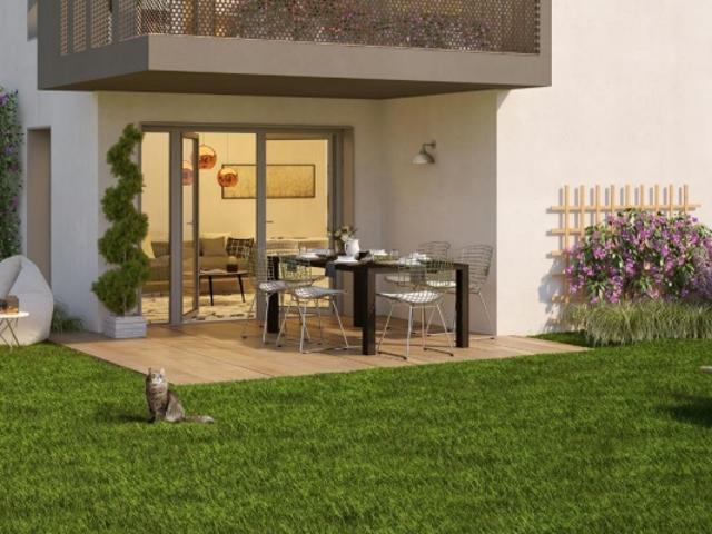 LES HAUT DE STE MARTHE GRAND T5 DUPLEX DE 93M² EN RDJ