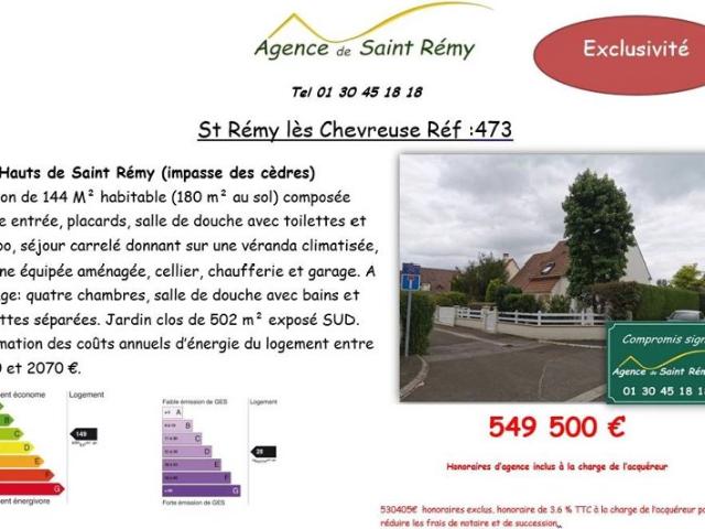 Les hauts de Saint Rémy impasses des cèdres