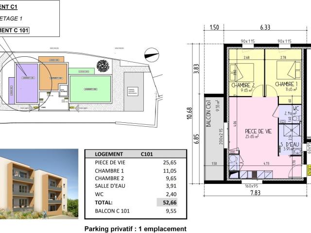 Les Herbiers Vente Appartement 85