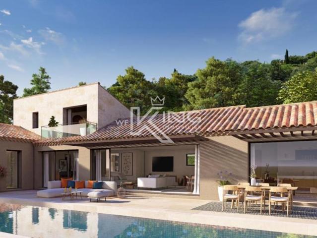 LES ISSAMBRES – VUE MER | PROJET DE VILLA CONTEMPORAINE AVEC PERMIS ACCORDÉ