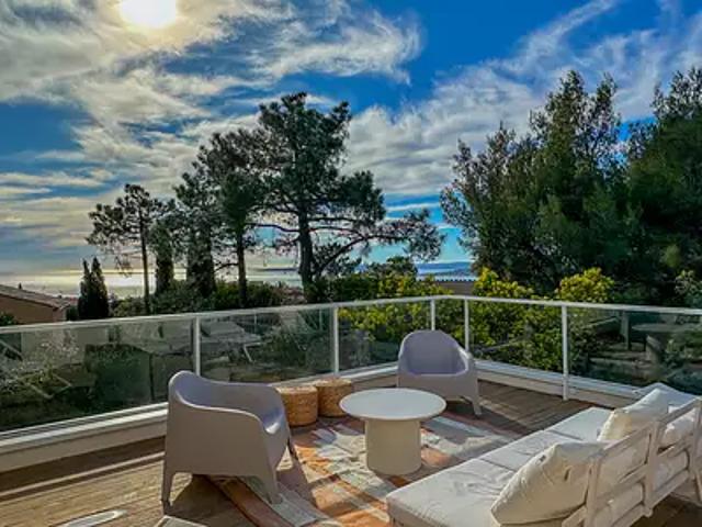 Les Issambres 83380 Achat / Vente maison 6 pièces t6 au dernier étage piscine