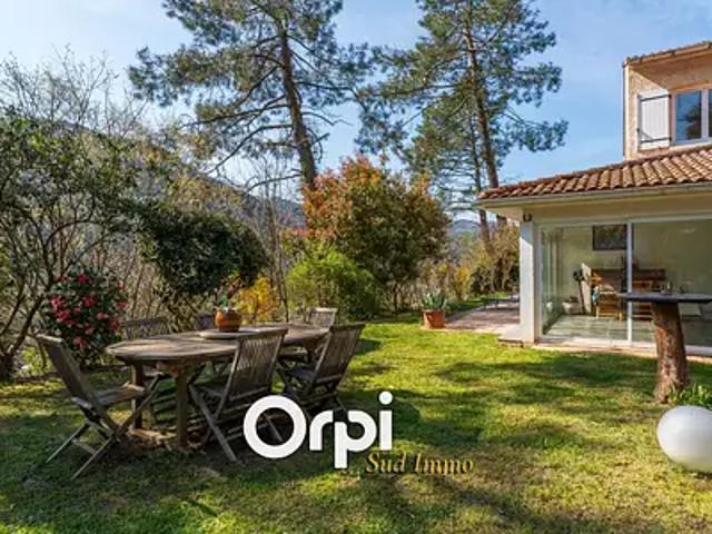Les Ollières sur Eyrieux 07360 Achat / Vente maison 5 pièces t5 jardin terrasse