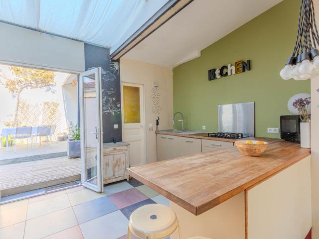 Les Lilas charmante maison de ville avec bel extérieur