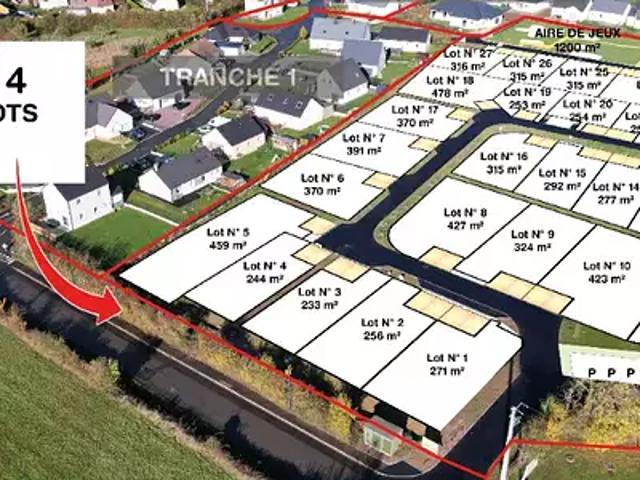Les Monts d'Aunay 14260 Programme neuf terrain neuf à vendre