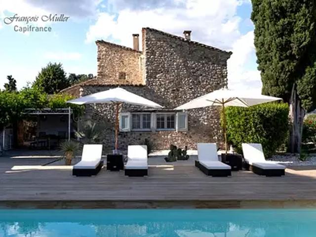 Les Mées 04190 Achat / Vente maison 12 pièces t12 piscine jardin