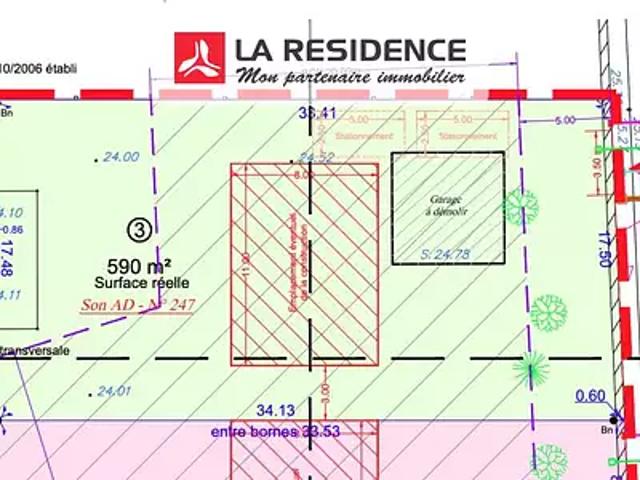 Les Mureaux 78130 Achat / Vente terrain