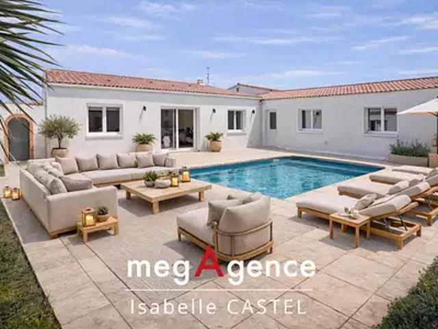 Les Sables d'Olonne 85100 Achat / Vente maison 8 pièces t8 piscine terrasse