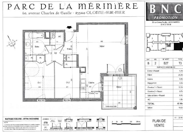 Les Sables d'Olonne Location Appartement 85