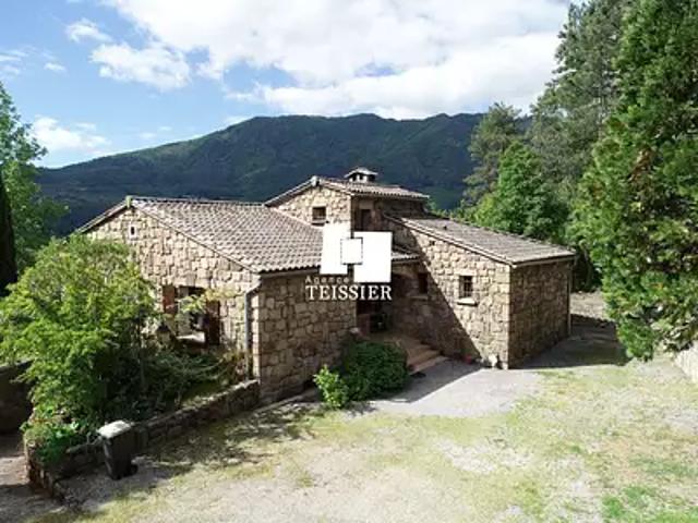 Les Salelles 07140 Achat / Vente maison 5 pièces t5 terrasse