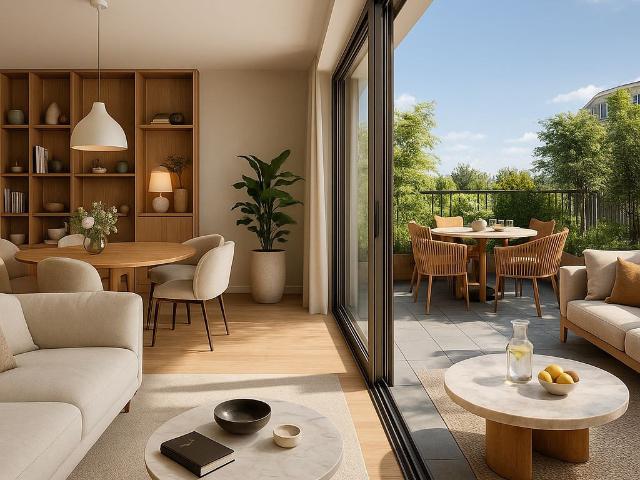 LES PATIOS DE SARTROUVILLE 1 à 5 pièces, 27 à 93 m²