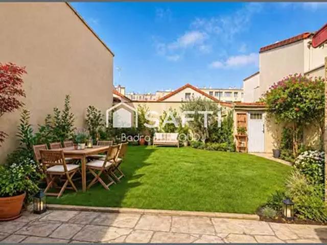 Les Pavillons sous Bois 93320 Achat / Vente maison 6 pièces t6 parking