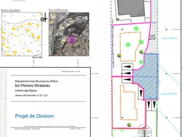 Les Pennes Mirabeau 13170 Achat / Vente terrain