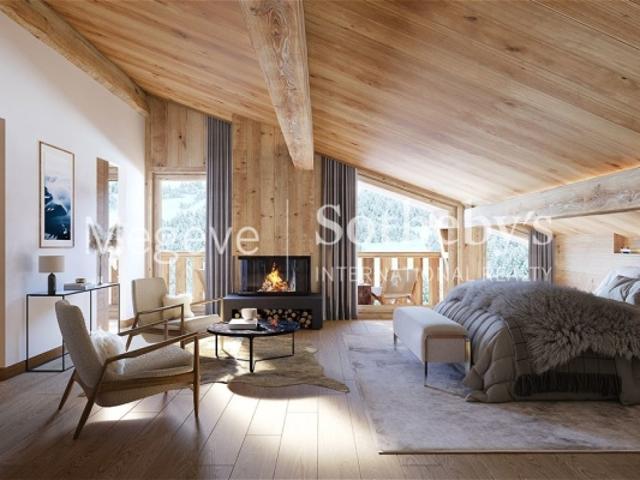 Les Prairies d'Ormaret Chalet 3 Chalet neuf de 271m2 total avec 4 chambres et wellness