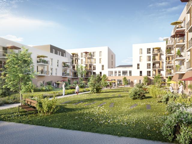 LES ROSACES 1 à 3 pièces, 33 à 63 m²