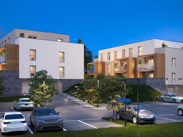 Les Terrasses Curzo 3 à 4 pièces, 64 à 82 m²