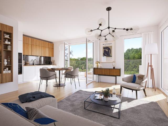 Les Terrasses du Parc 2 à 5 pièces, 48 à 104 m²