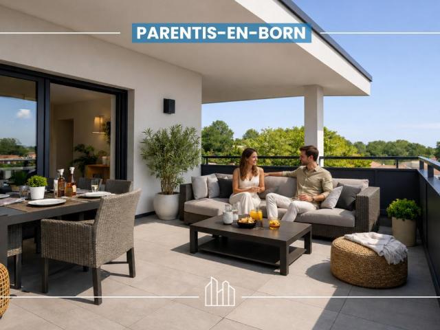 LES TERRASSES DE PARENTIS 3 pièces, 72 m²
