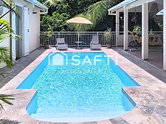 Les Trois Ilets 97229 Achat / Vente maison 8 pièces t8 piscine terrasse