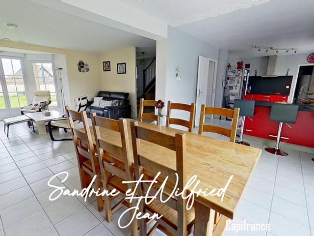 LES TROIS LACS 27 Maison individuelle 4 chambres + bureau vie de plain pied terrain de 1200 m²