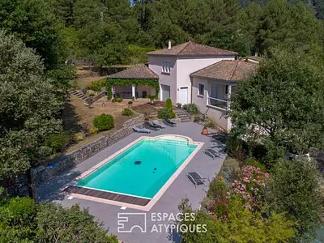 Les Vans 07140 Achat / Vente maison 5 pièces t5 piscine terrasse