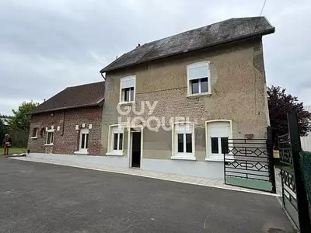 Lesboeufs 80360 Location maison 6 pièces t6 au dernier étage
