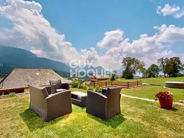 Leschaux 74320 Achat / Vente maison 9 pièces t9 au dernier étage terrasse