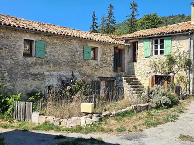 Lesches en Diois 26310 Achat / Vente maison 4 pièces t4