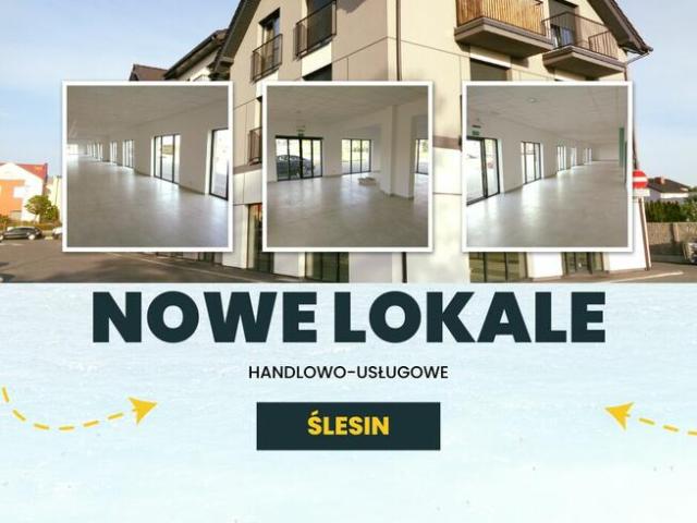ŚLESIN – NOWE LOKALE HANDLOWO USŁUGOWE