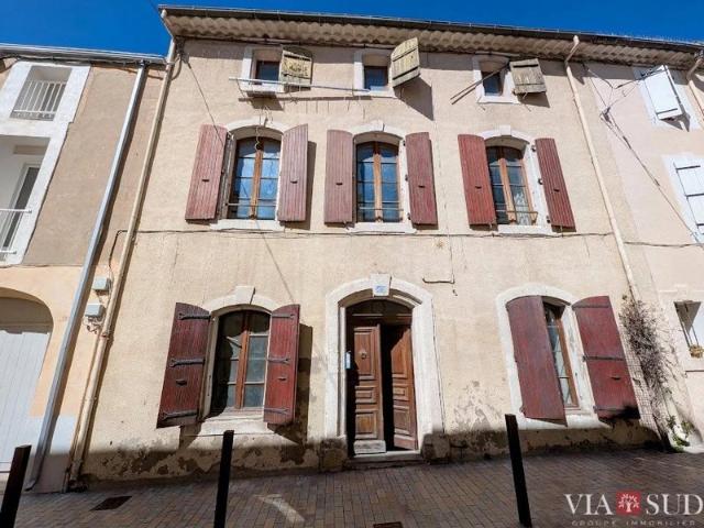 LESPIGNAN, Maison de Maître de 248 m² avec extérieur