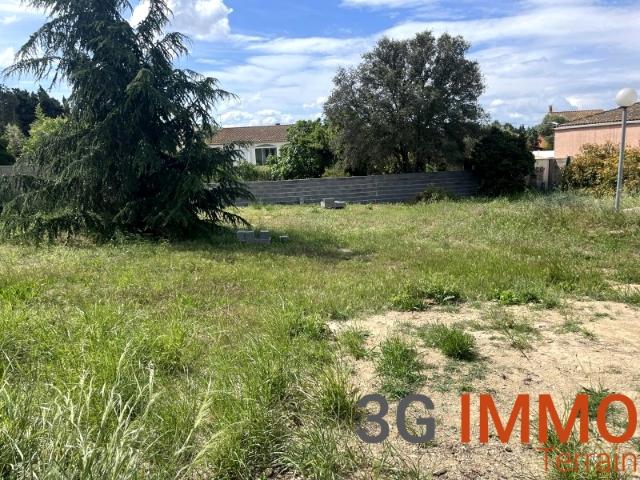 Lespignan Vente Terrain 34