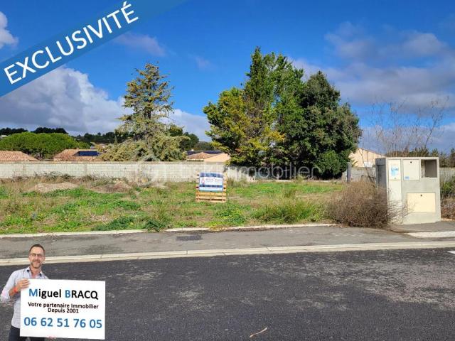 Lespignan Vente Terrain 34