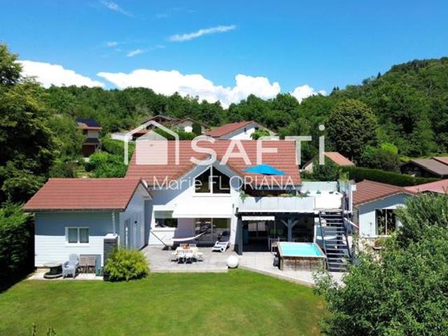 L'esprit vacances toute l'année – chalet avec piscine, spa et studio indépendant proche du lac de vouglans